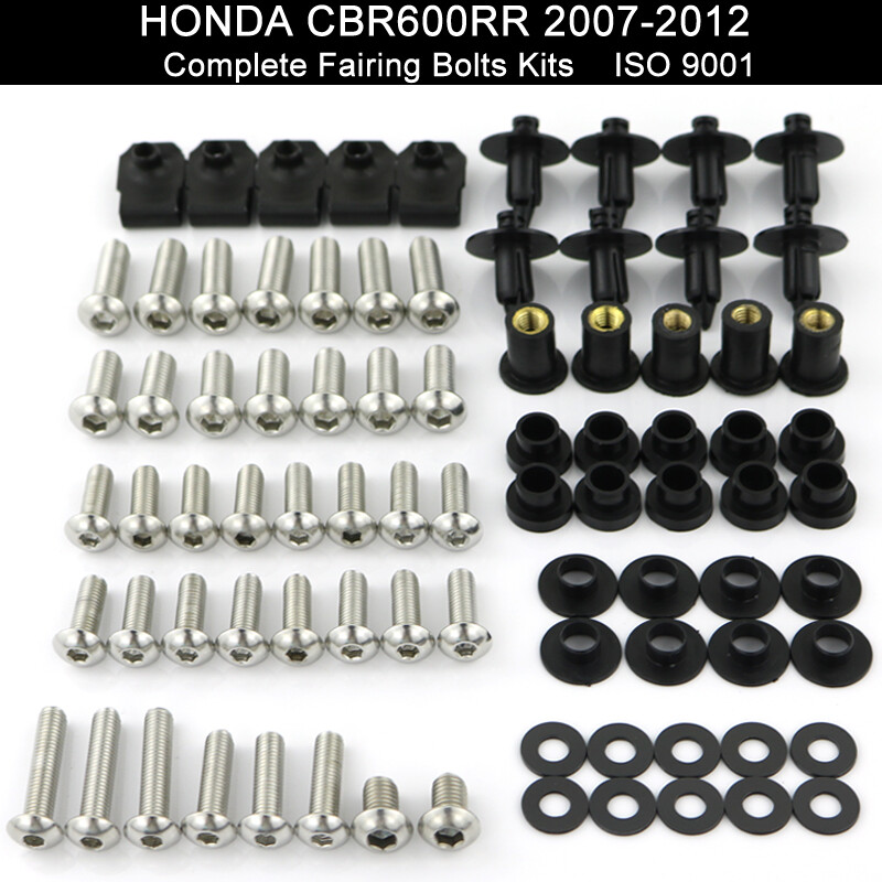 Fairing Bolt Kit Body Screws Fit For Honda CBR600RR 2007 2008 2009 2010 11 2012