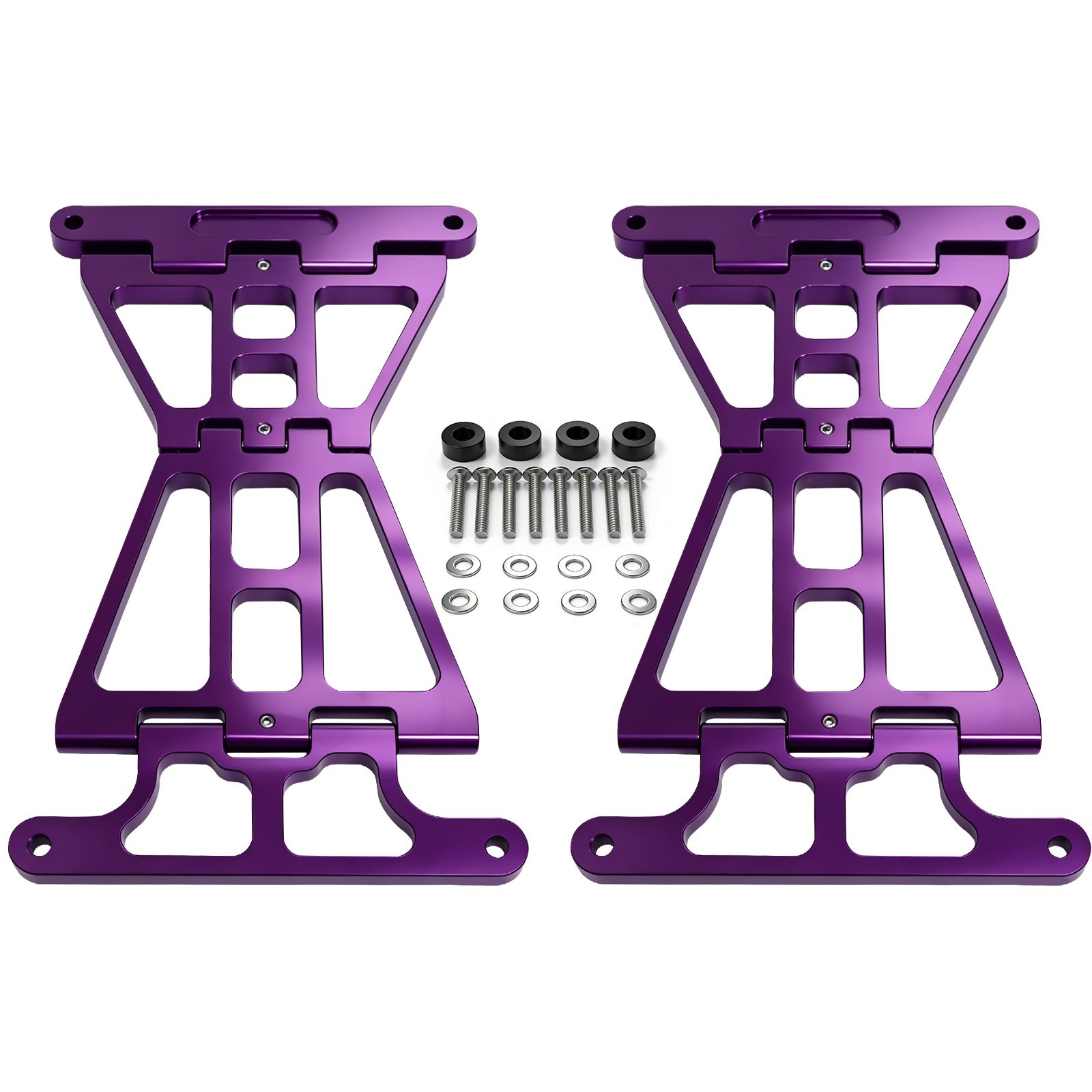 Saddlebag Billet Aluminum Composite Lid Stoppers For Harley Touring 2014-2023