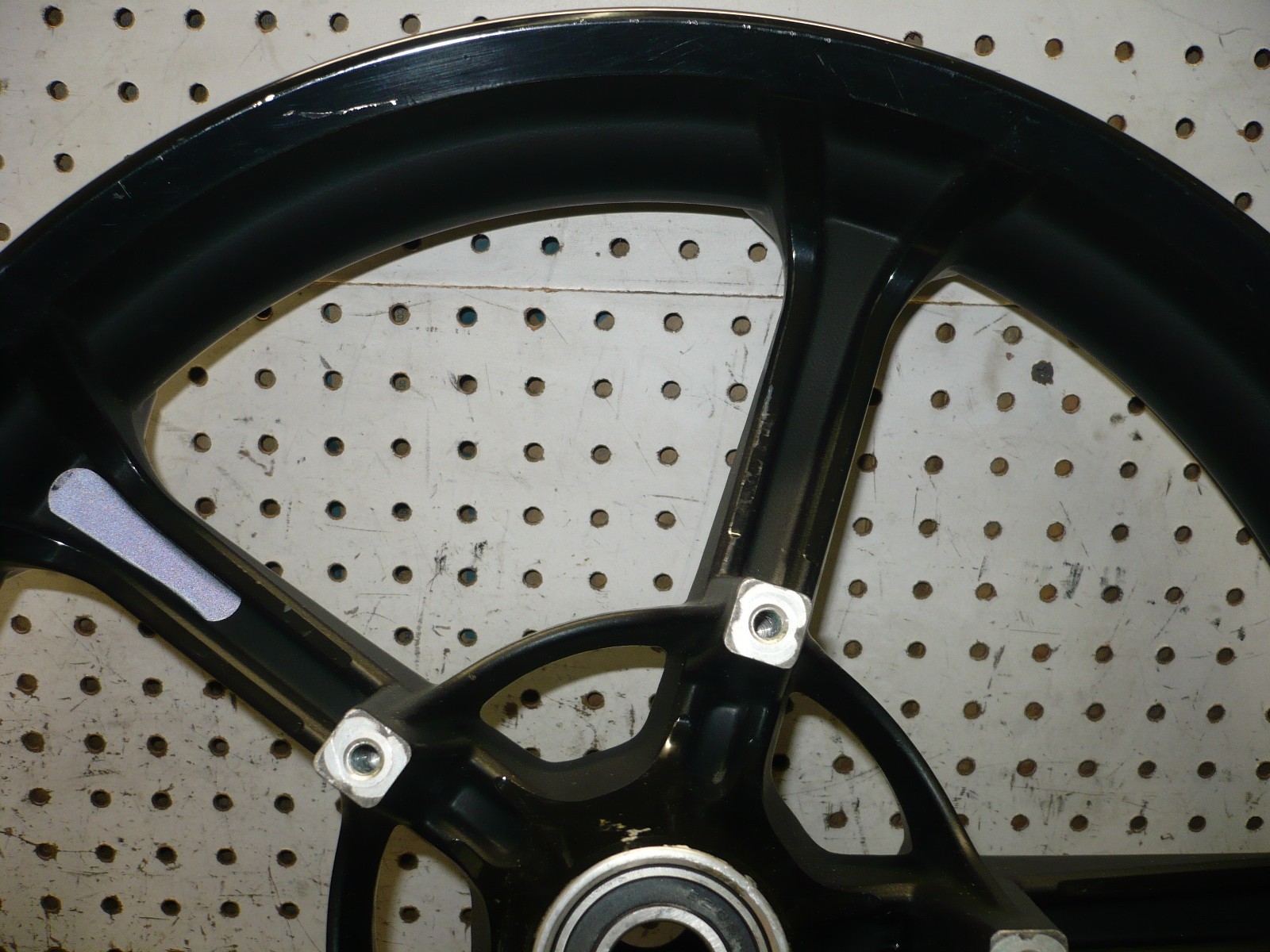 HD HARLEY 00 23 TOURING CVO TOMAHAWK FRONT WHEEL RIM 19X3.50 5 SPOKES
