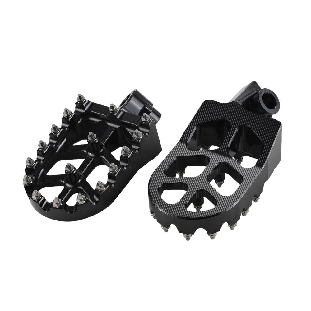 Electric Dirt Bike Foot Pegs Rest Pedal for ETM RTR/Lite – Wider Anti-Skid Black