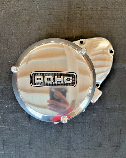 Kawasaki KZ900-1000 Polished Generator Cover/Left Hand Engine Cover