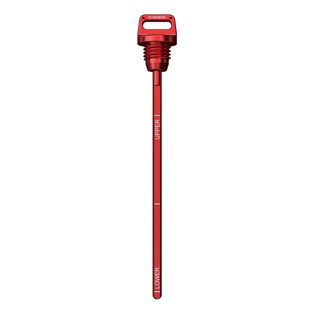 CNC Engine Oil Dipstick Dip Stick Plug For Honda XR 650R XR650R 2000-2007 Red