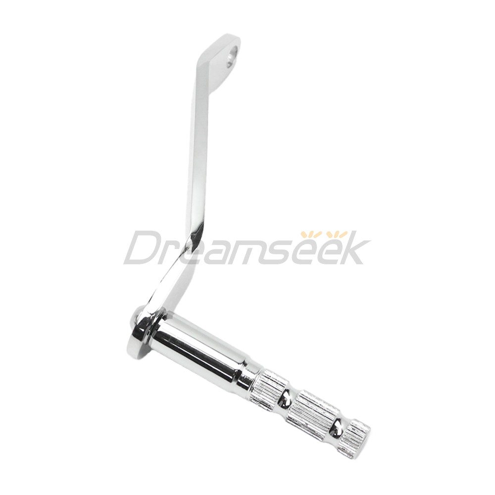 Extended Shifter Rod Shift Lever Arm for Harley Softail Fat Boy 18-23 CNC Chrome