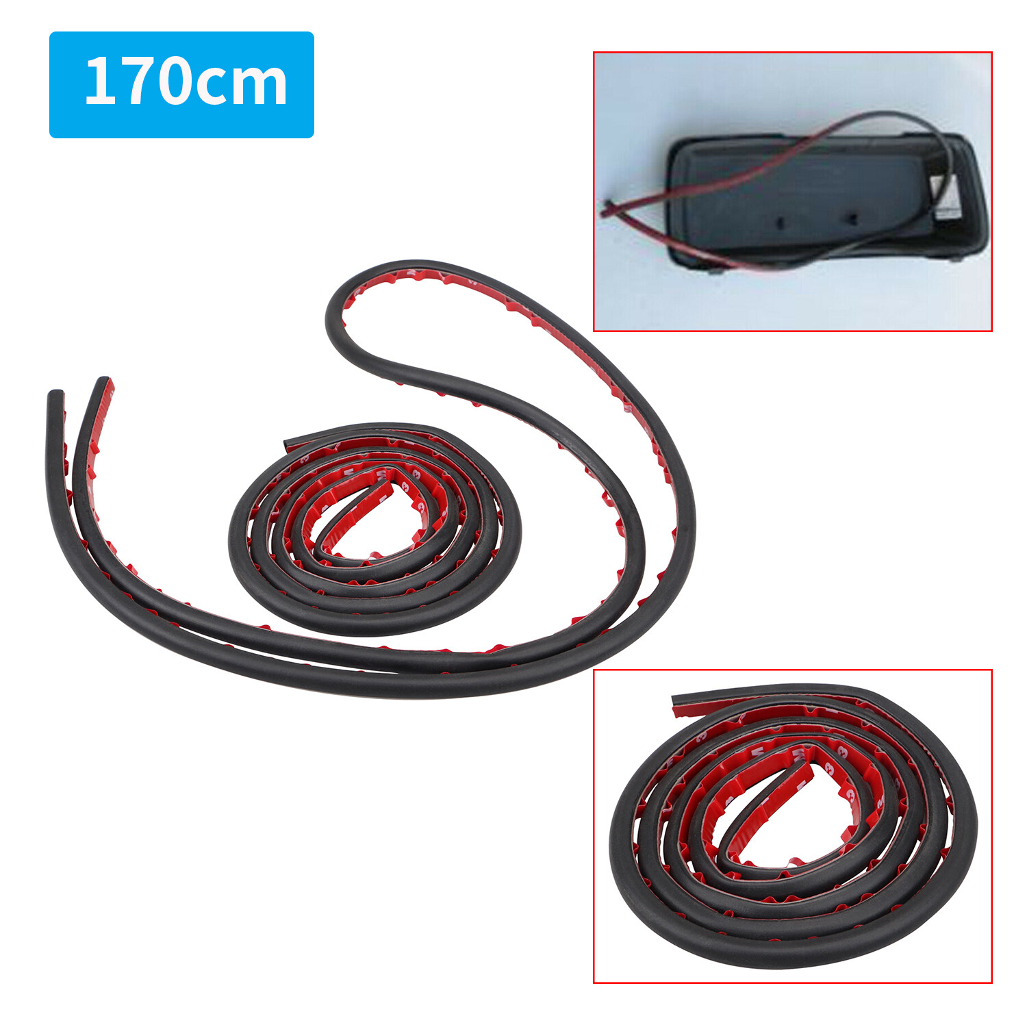 170CM Saddlebag Rubber Seal Gasket For Harley Touring Ultra Classic Police FLHT