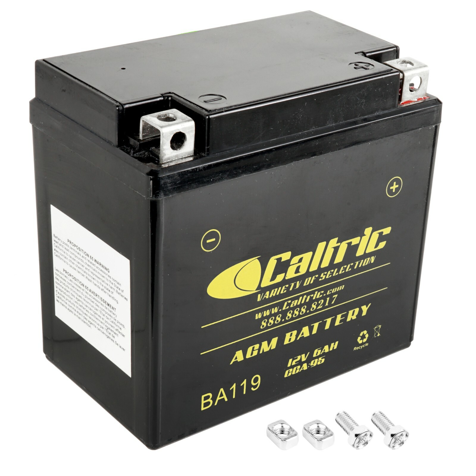 Caltric AGM Battery YTZ8V for Honda Rebel 300 CMX300 / CMX300 ABS 2017 2018-2023