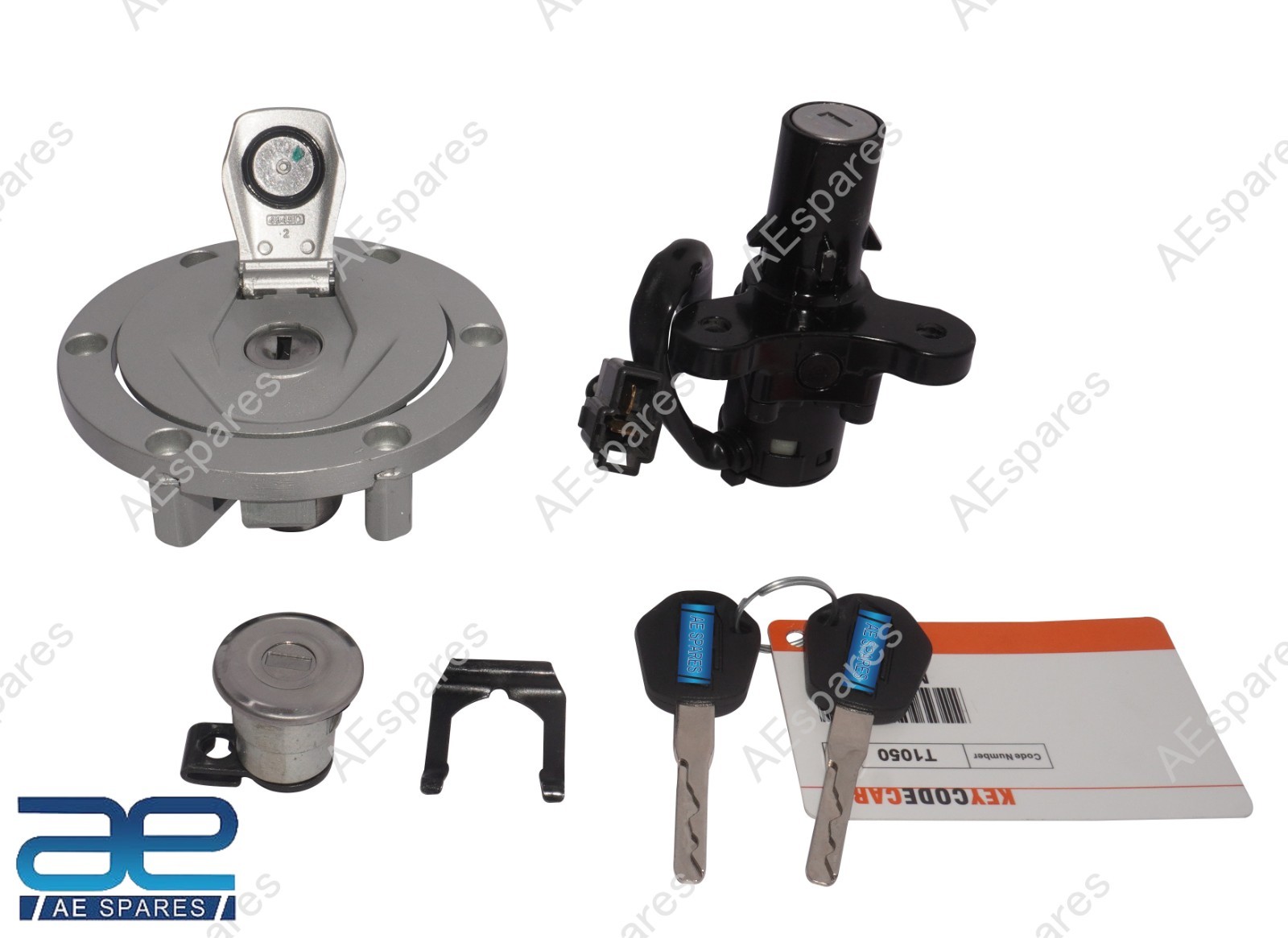 Compatible With KTM Adventure 250 & 390 JG232609 Complete Lock Set 3 In One EVAP