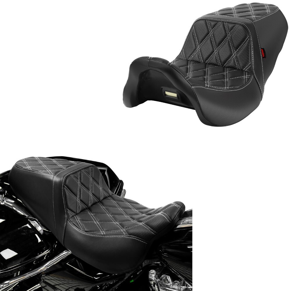 One-Piece seat Two-Up New For Harley Touring Models Road KING Road Glide 2023 US