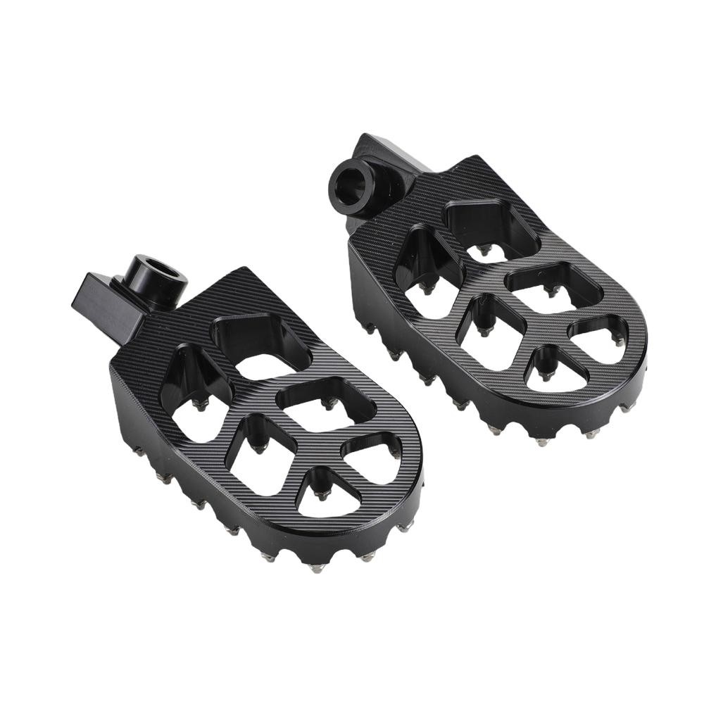 Electric Dirt Bike Foot Pegs Rest Pedal for ETM RTR/Lite – Wider Anti-Skid Black