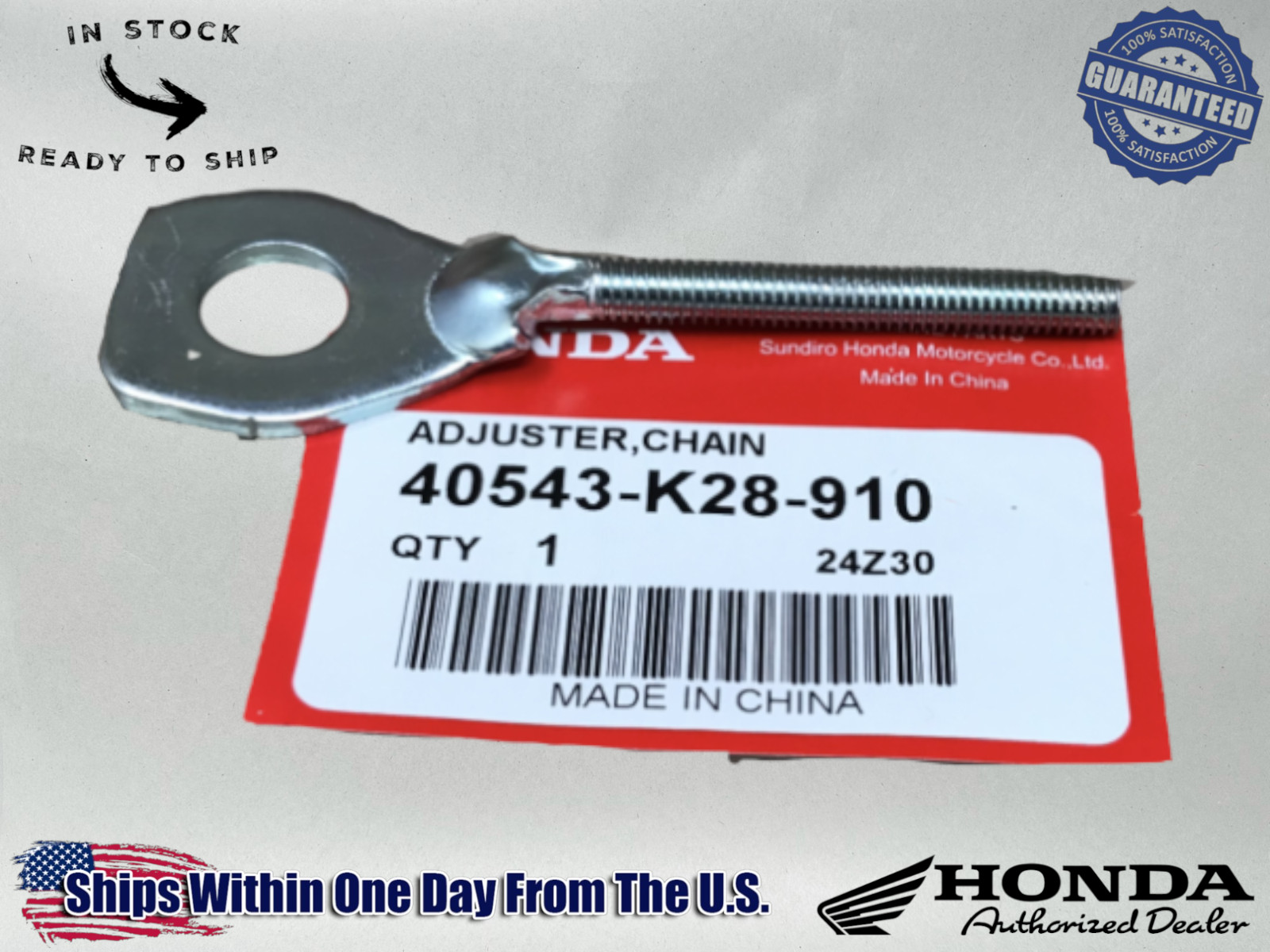 Honda OEM Chain Adjuster CRF125F 2014-2023 40543-K28-910