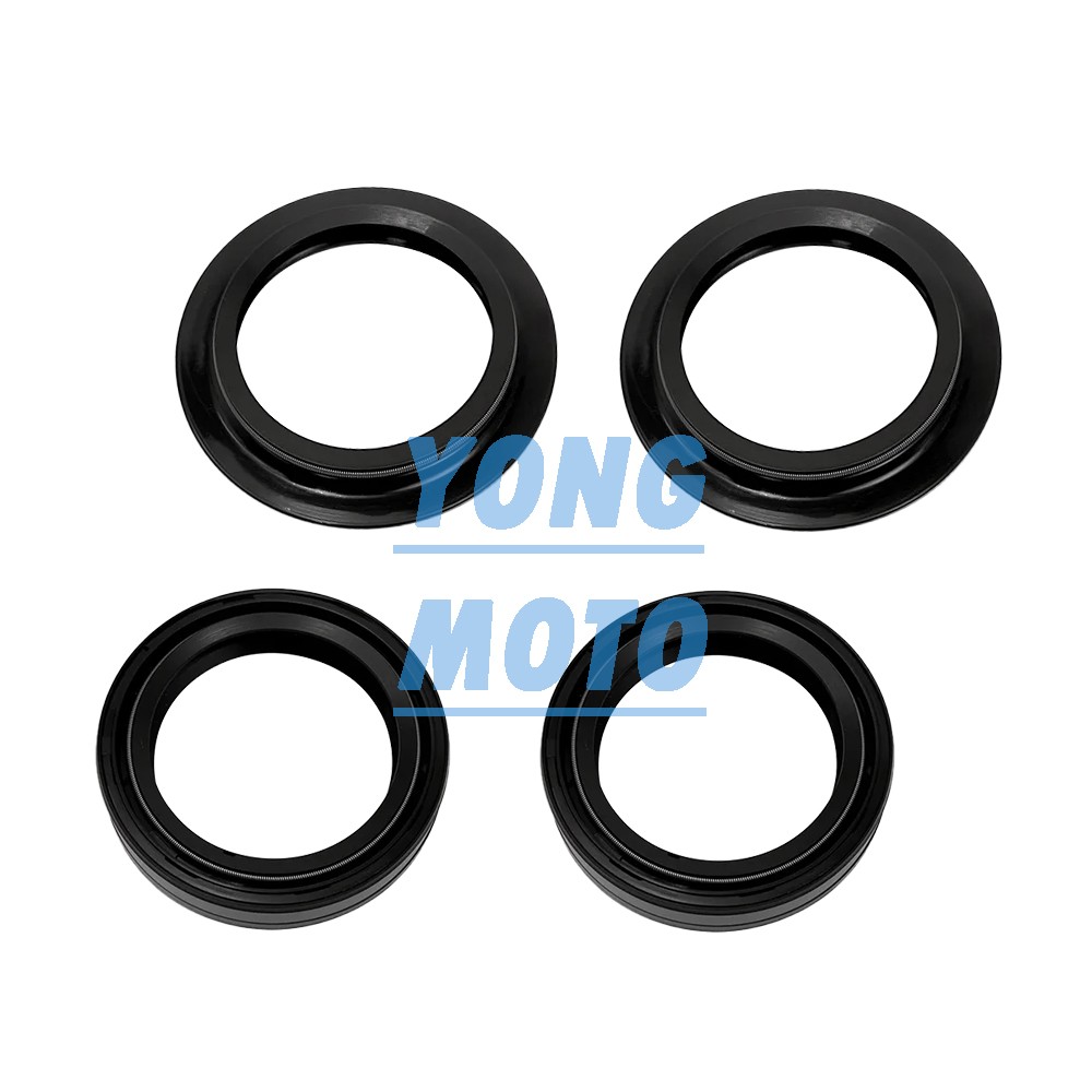 Front Fork Bushing Dust Oil Seals Rebuild Kit Set For Suzuki SV650 2003-2020
