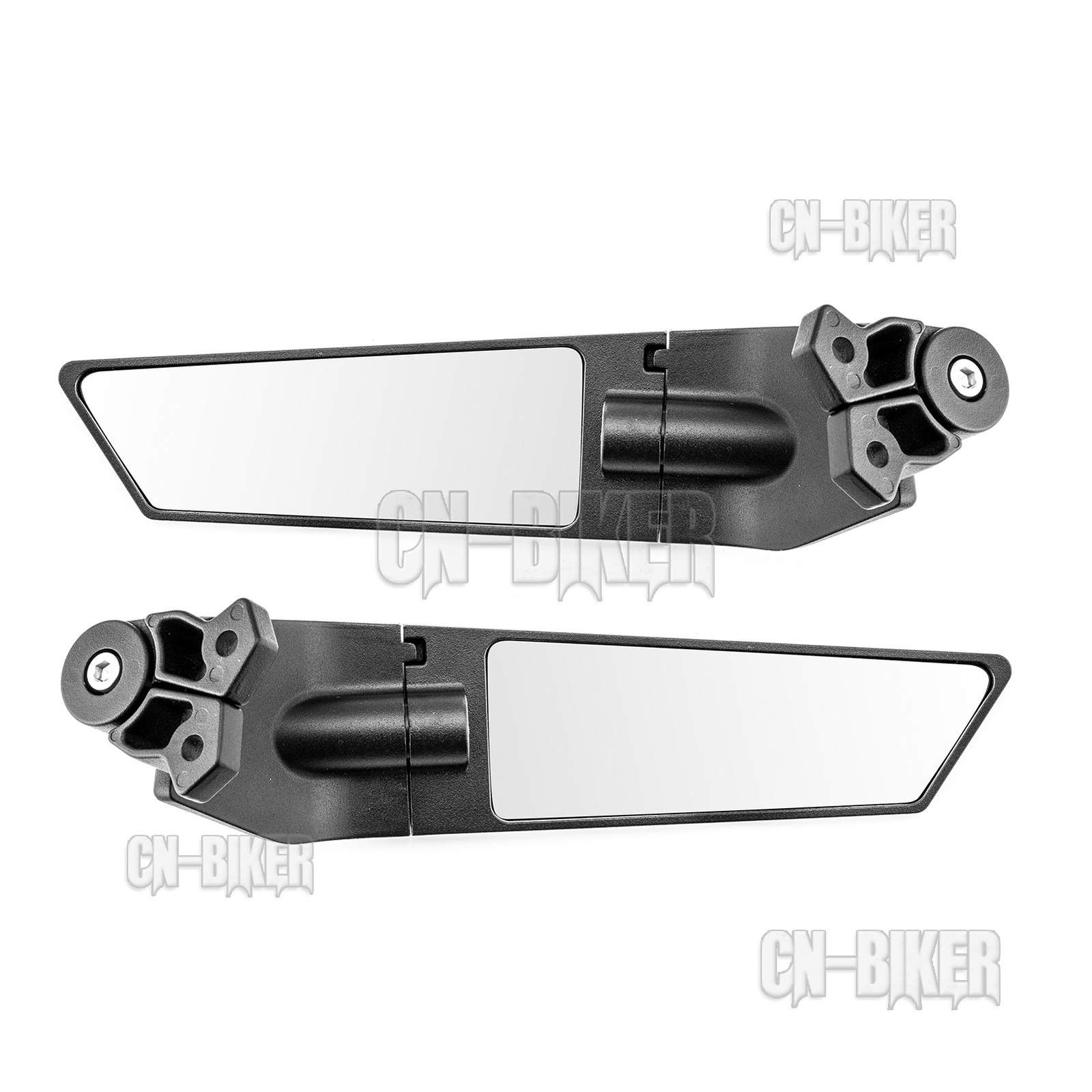 Adjustable Side Mirrors Rearview Wind Wing Mirror For Suzuki GSXR 600 750 1000
