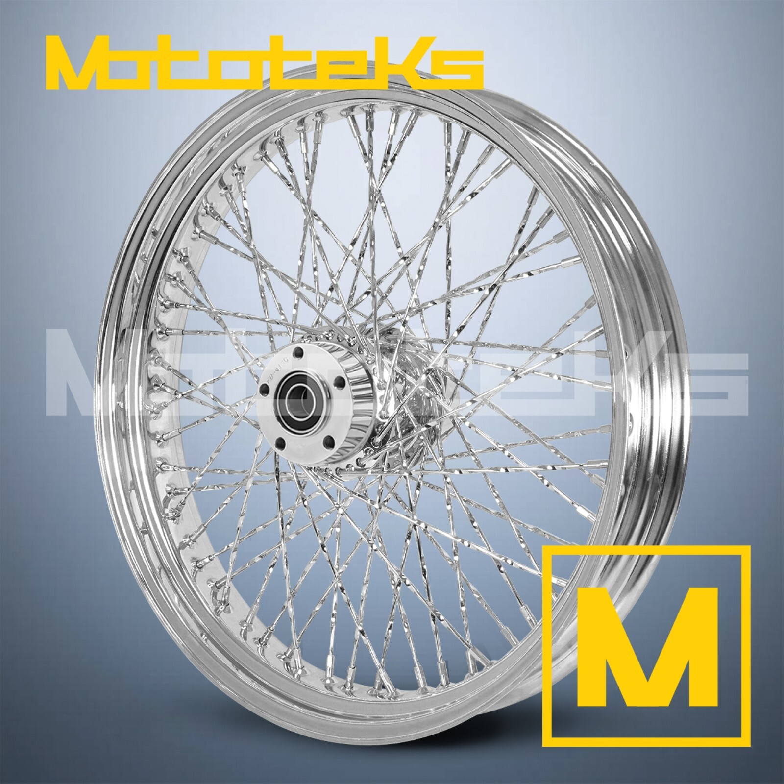 21X2.15 60 SPOKE CALI TWISTED WHEEL FOR HARLEY SOFTAIL SPORTSTER FRONT