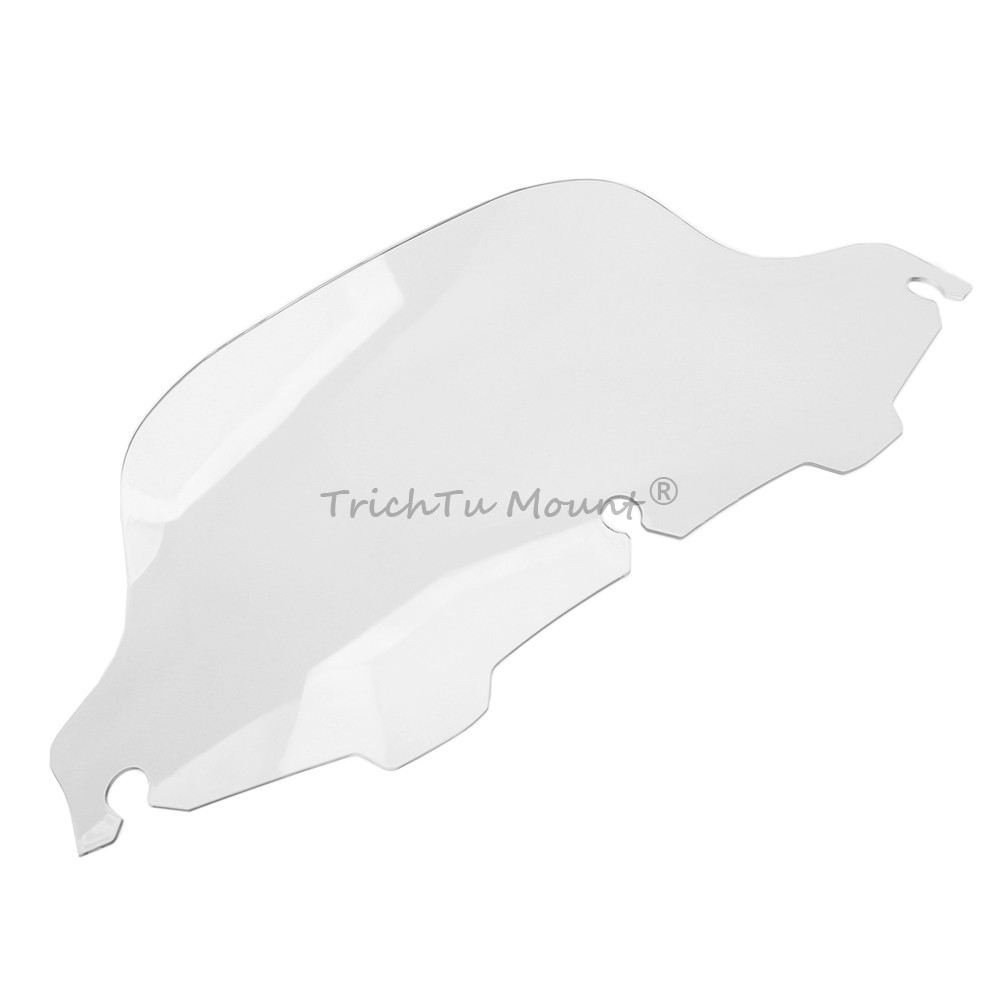 Motorcycle 6″ 8″ Wave Windshield WindScreen For Harley Street Glide FLHX 2006–13