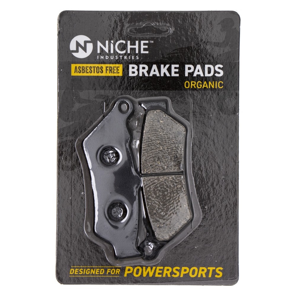 NICHE Brake Pad Set for Victory Touring Cruiser Kingpin Vegas Front Rear Organic