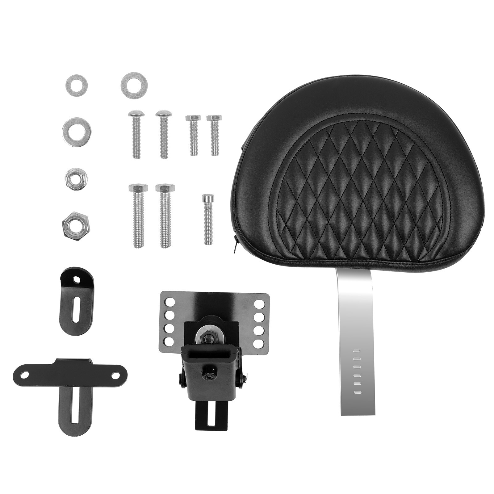 Motorcycle Plug-In Driver Rider Backrest For Yamaha V-Star Dragstar 650 XVS 1100