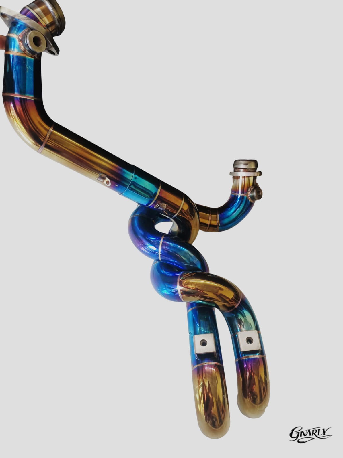 Harley Davidson Exhaust Twisted Fit Dyna ||