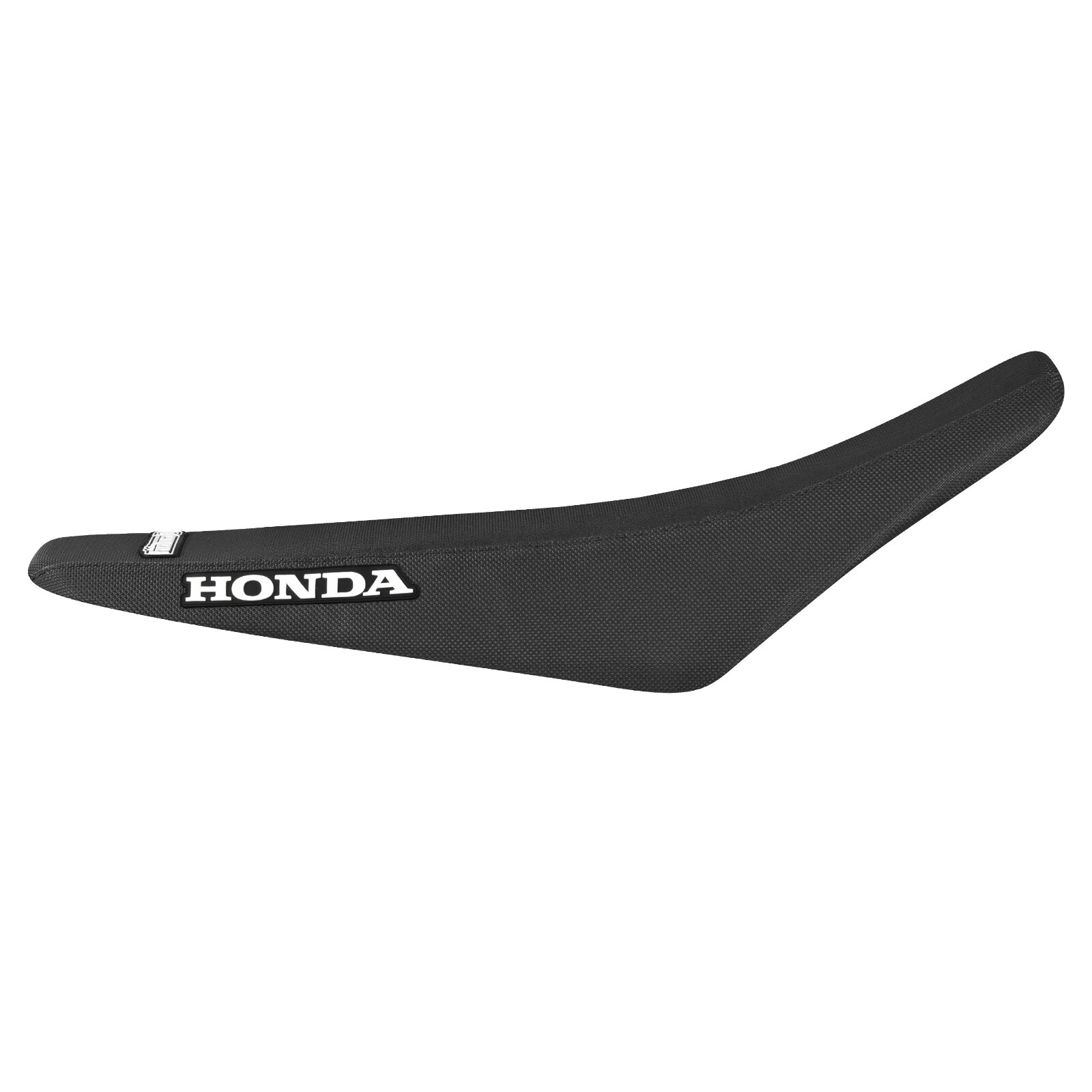 2009-2012 HONDA CRF 450 SEAT COVER by Enjoy MFG ALL BLACK FULL GRIPPER #45 LOGO