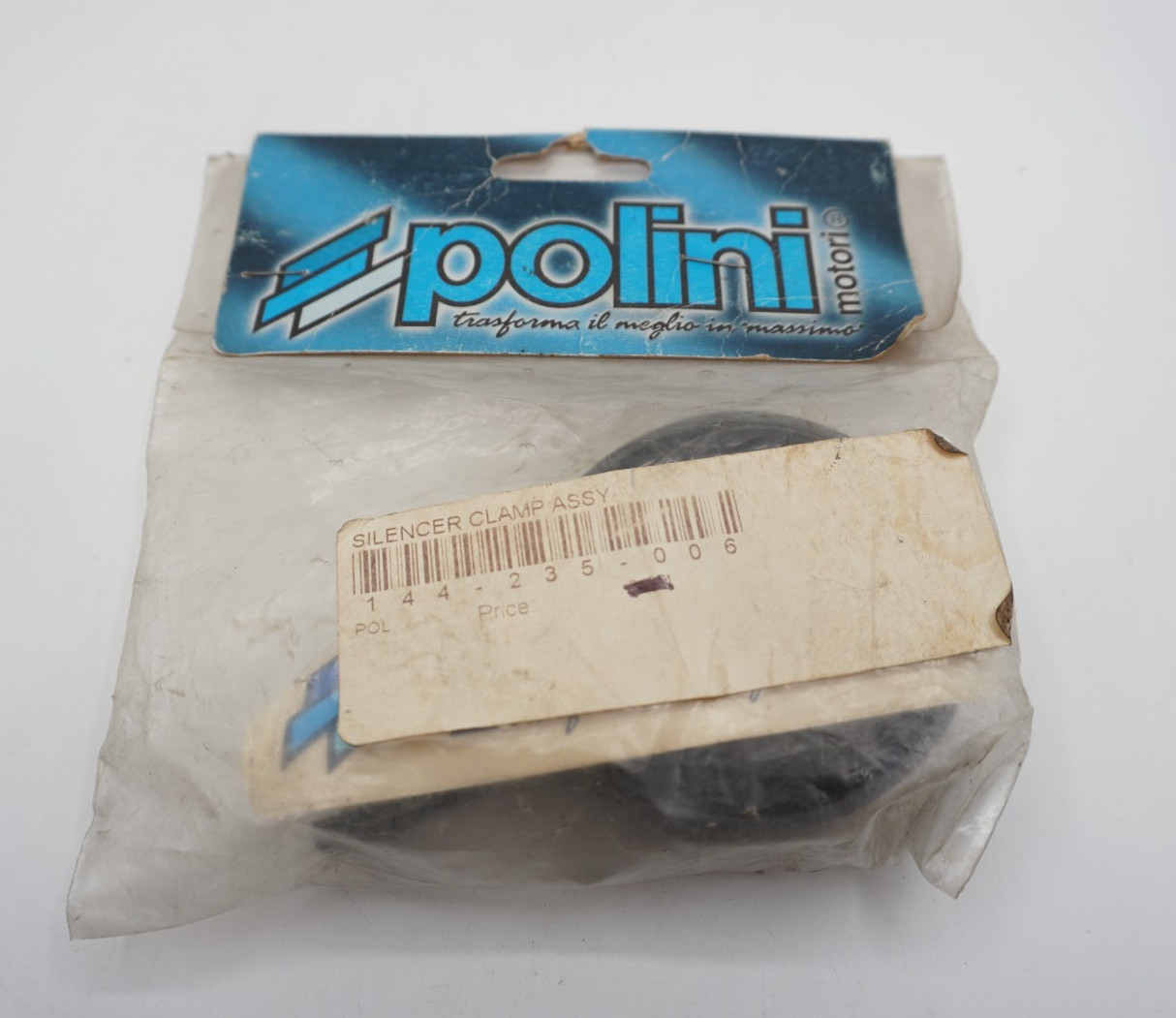 NEW OEM Polini Silencer Bracket XP65R & XP4 Series # 144-235-006