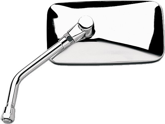 Emgo 20-42444 Chrome Finish Replacement Mirror for Metric Cruiser