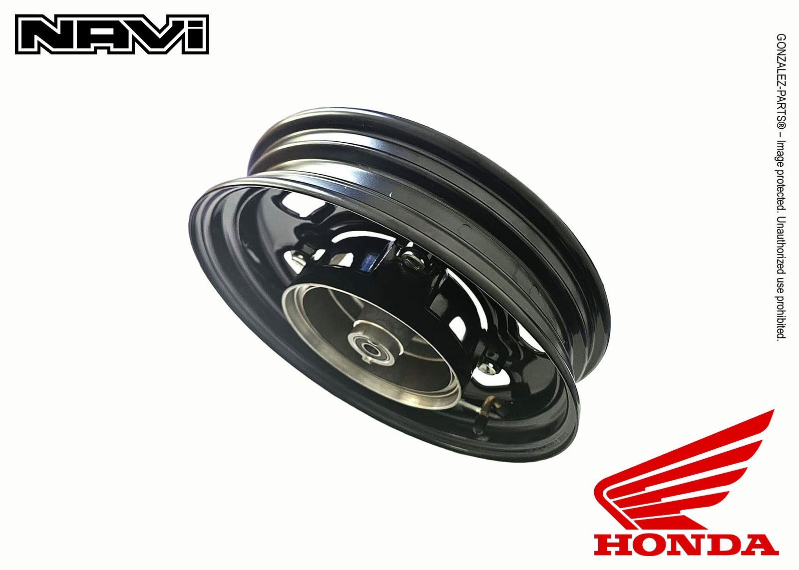 HONDA FRONT WHEEL 2022-2024 NAVI NVA110B GENUINE OEM NEW 44650-K74-A01