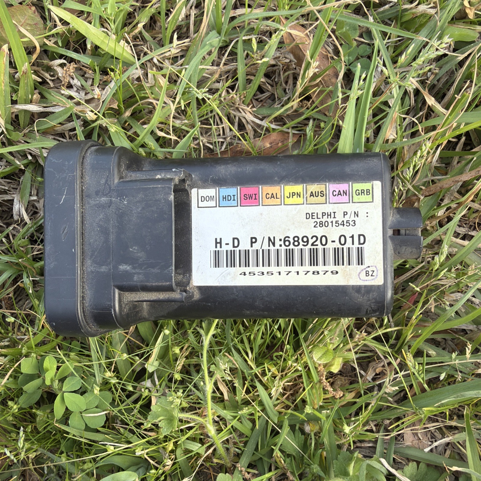 2006 Harley Davidson TSM Turn Signal Module USED 68921-01D