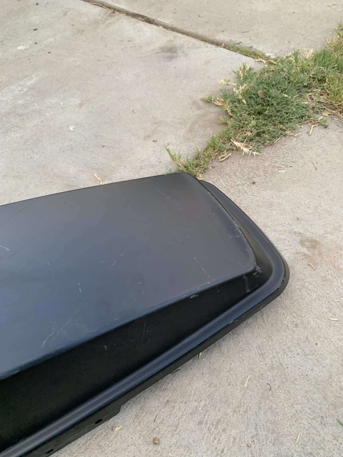 Harley Left Saddlebag Lid Hard Bag Top Cover Matte Black
