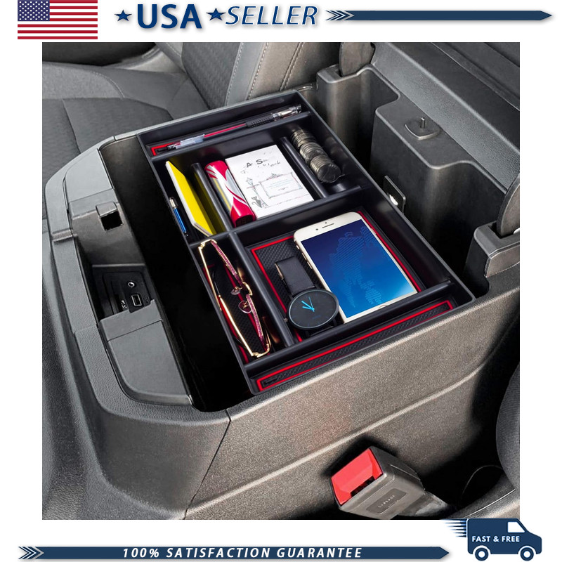 Center Console Organizer 2019-2022 Chevy Silverado 1500/GMC Sierra 1500 2020-202