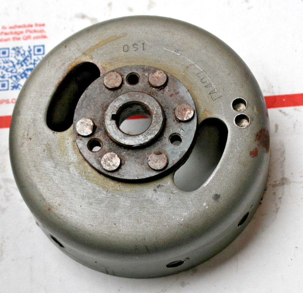 1967-71 BRIDGESTONE SPORT 100 OEM FLY WHEEL (SEE BELOW)