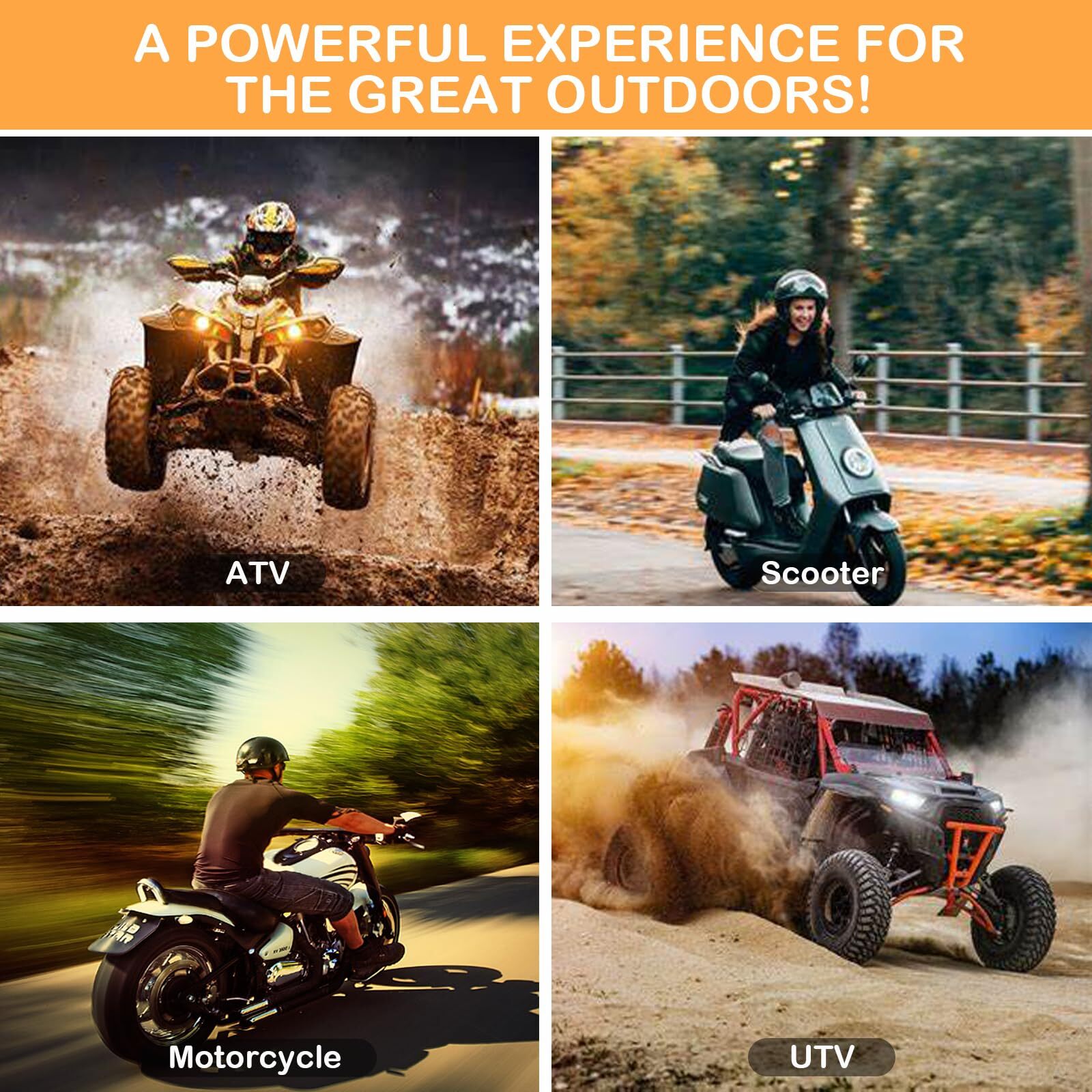YTX12-BS AGM Motorcycle Battery 12V 10Ah 180CCA Maintenance Free for ATV Scooter