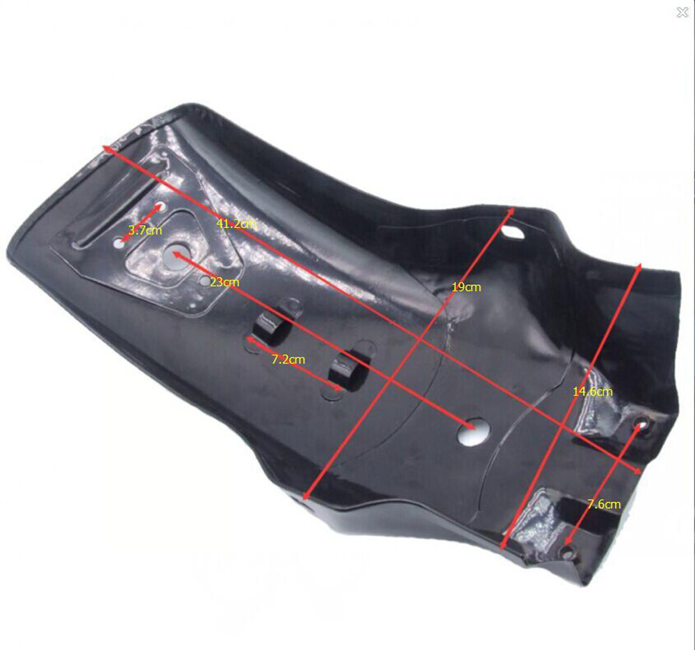 Rear Motorcycle Fender Mudguard Metal Universal for Chopper Bobber Honda Yamaha