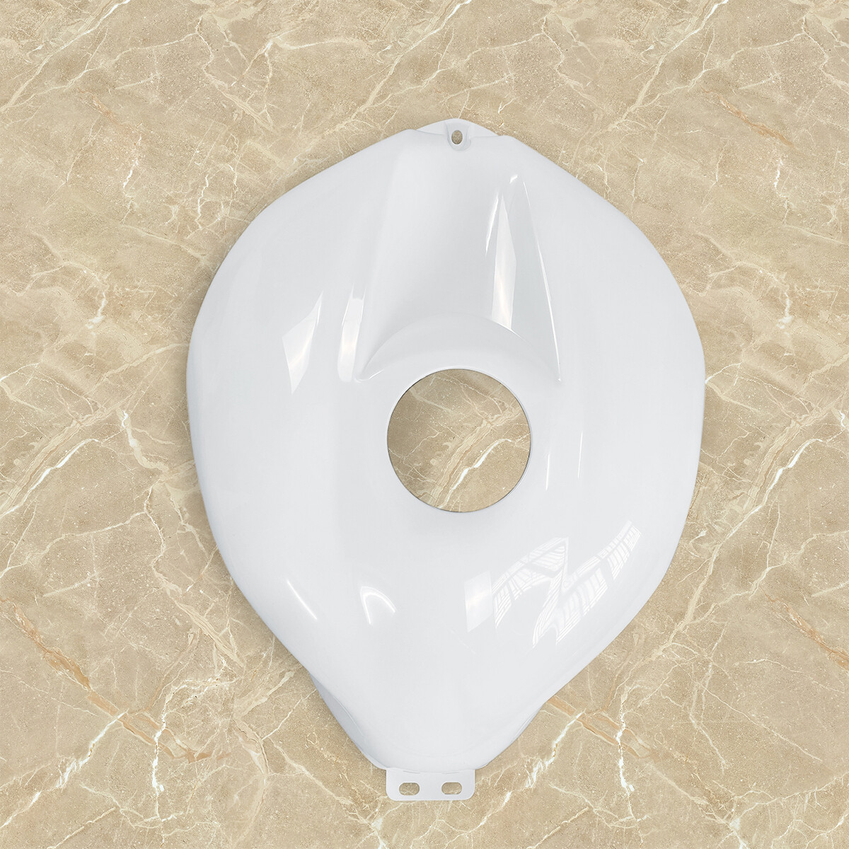 Unpainted Raw Fuel Gas Cowl Tank Cover For Yamaha YZF R6 YZF-R6 2006-2007 06 07
