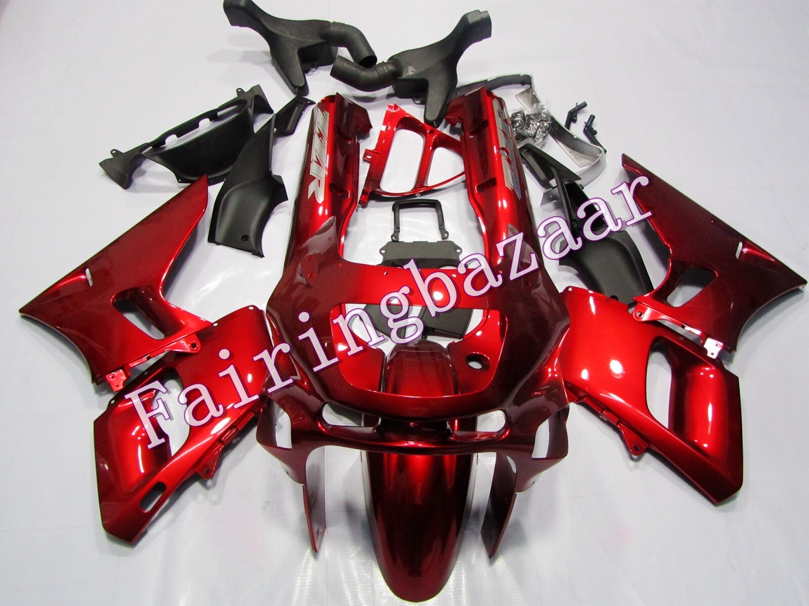 Fit for 1993-2007 ZZR400 Candy Red ABS Injection Molded Bodywork Fairing Kit