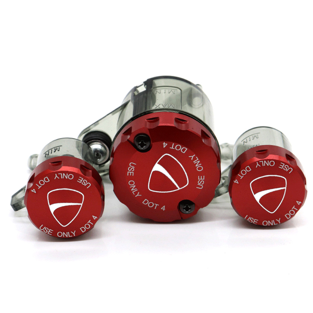 Left Brake Clutch Tank Cup For DUCATI 899/959/1199/1299 V4/S/R V2 Panigale LOGO