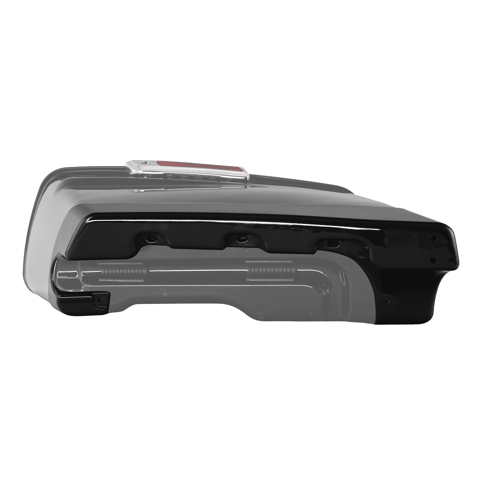 4″ Matte Black Saddlebags Extensions Fit For Harley Street Road Glide 2014-23 20