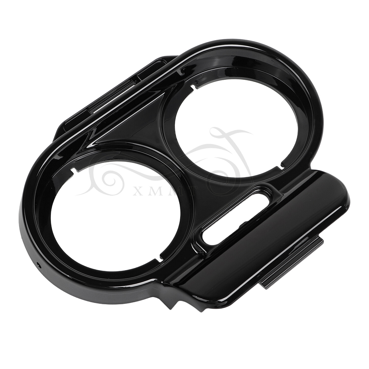 Black Speedo Nacelle Housing Gauge Cover For Harley Road Glide 98-2013 2010 2012