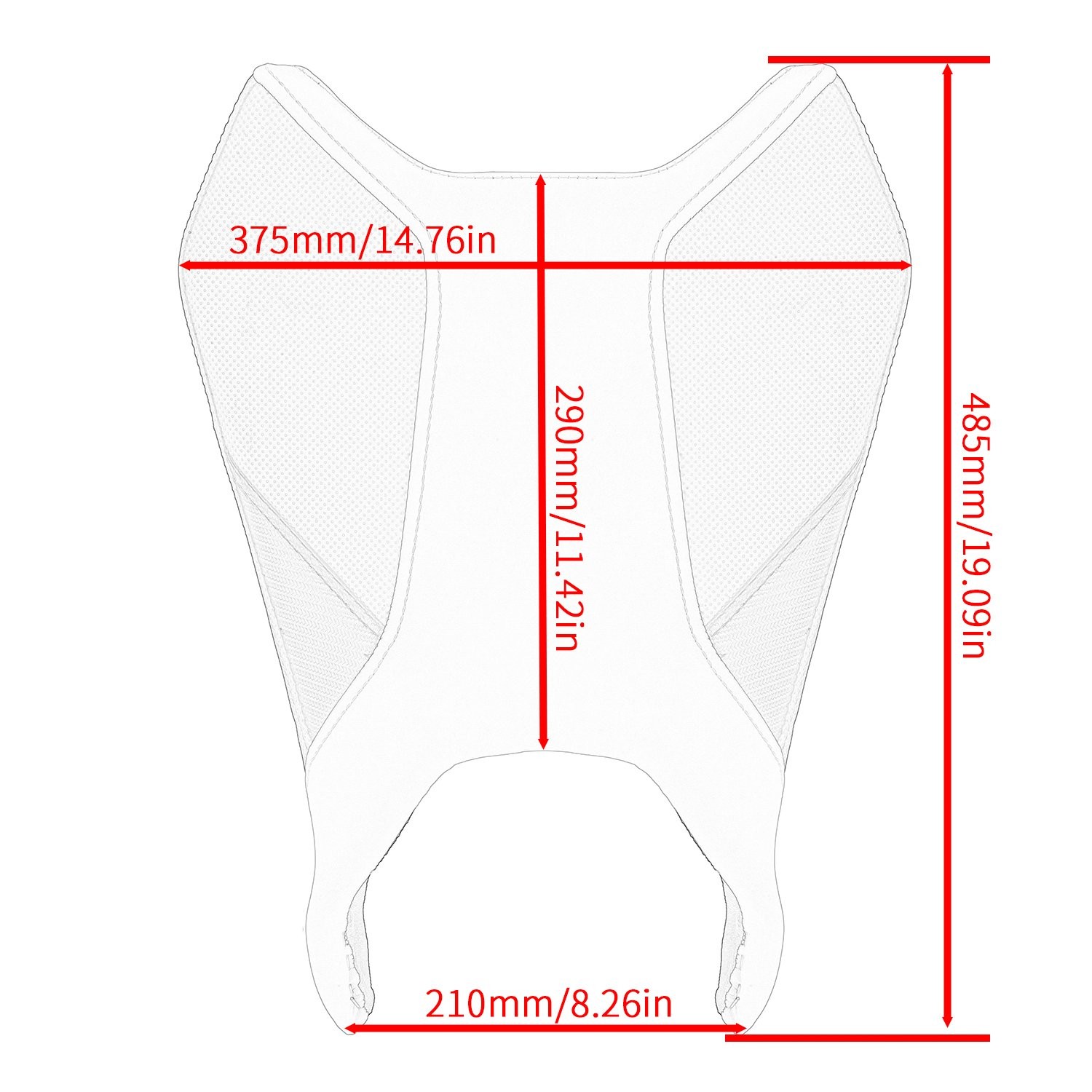 Ergonomic Lowered Rider Seat Motorcycle Saddle For KTM Duke 790 890 2018-2023