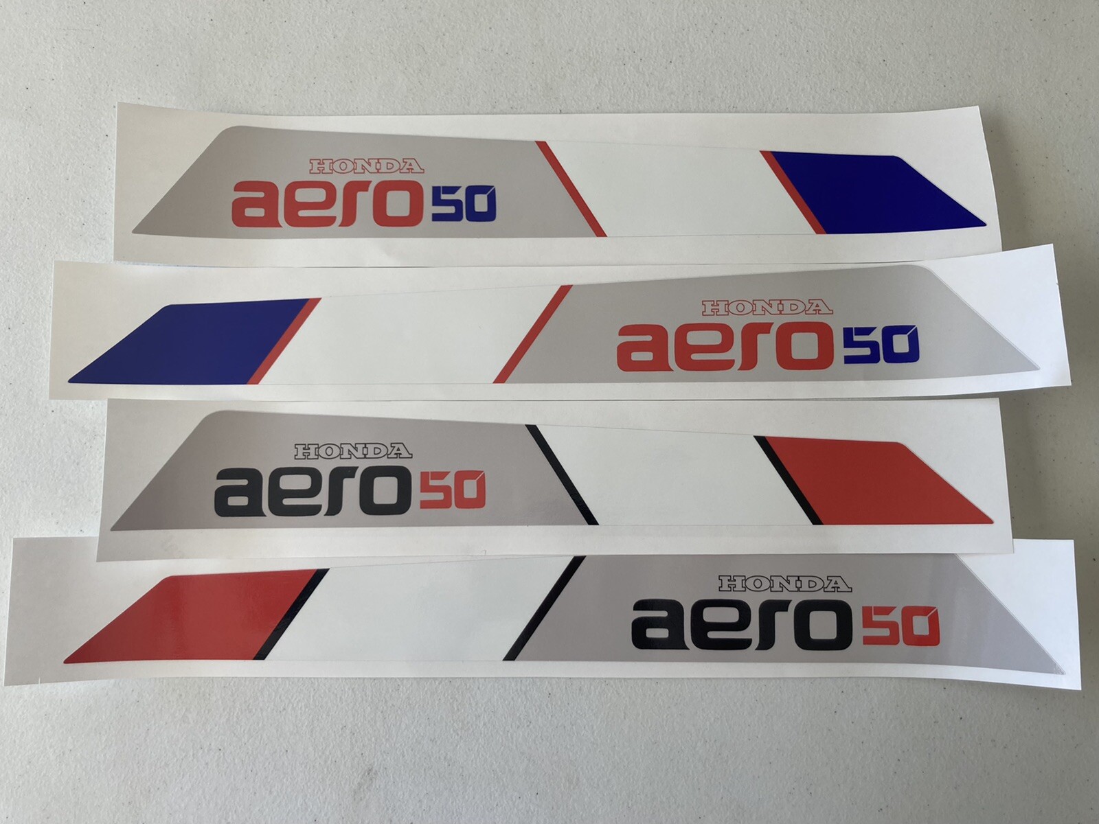 Honda Aero 50 NB50 Side Panel Decals – See description. Fits All 85-87’ Aero 50!
