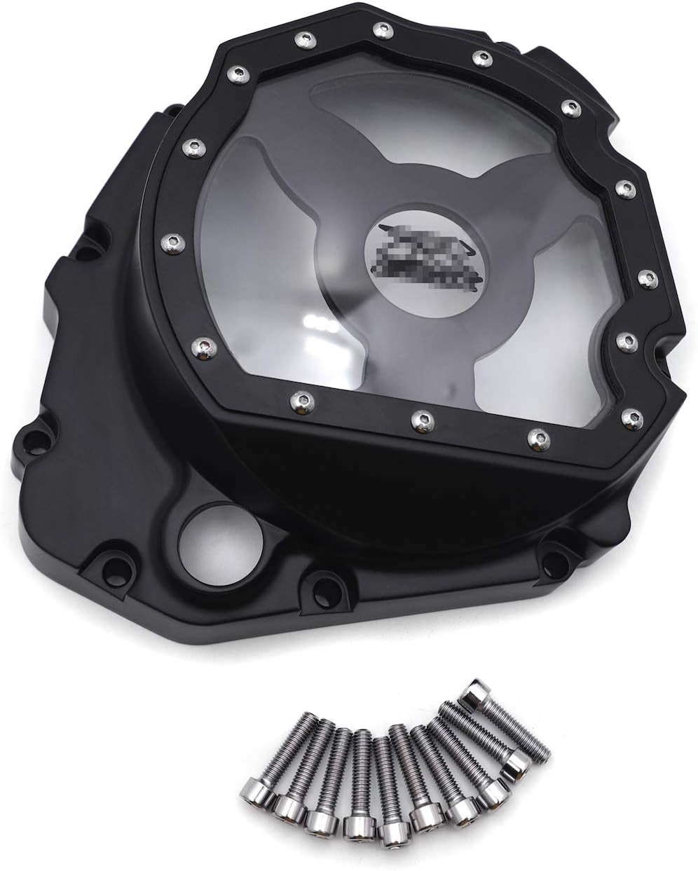 HTTMT- Black Glass See Through Engine Clutch Cover Style,