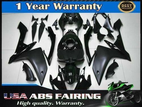 Glossy Matte Black Fairing Fit for Yamaha 2007 2008 YZF R1 Injection Kit NTC