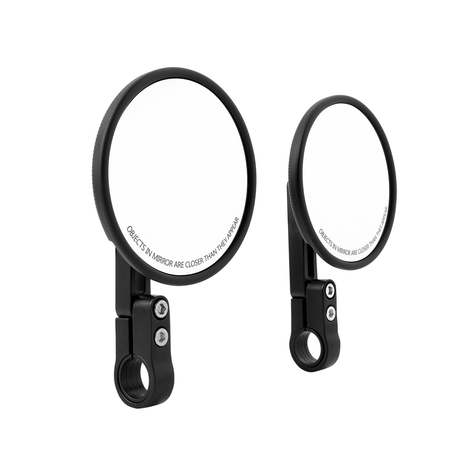 Motorcycle 7/8″ 1” Bar End Rearview Mirrors For Triumph Bonneville T120 T100