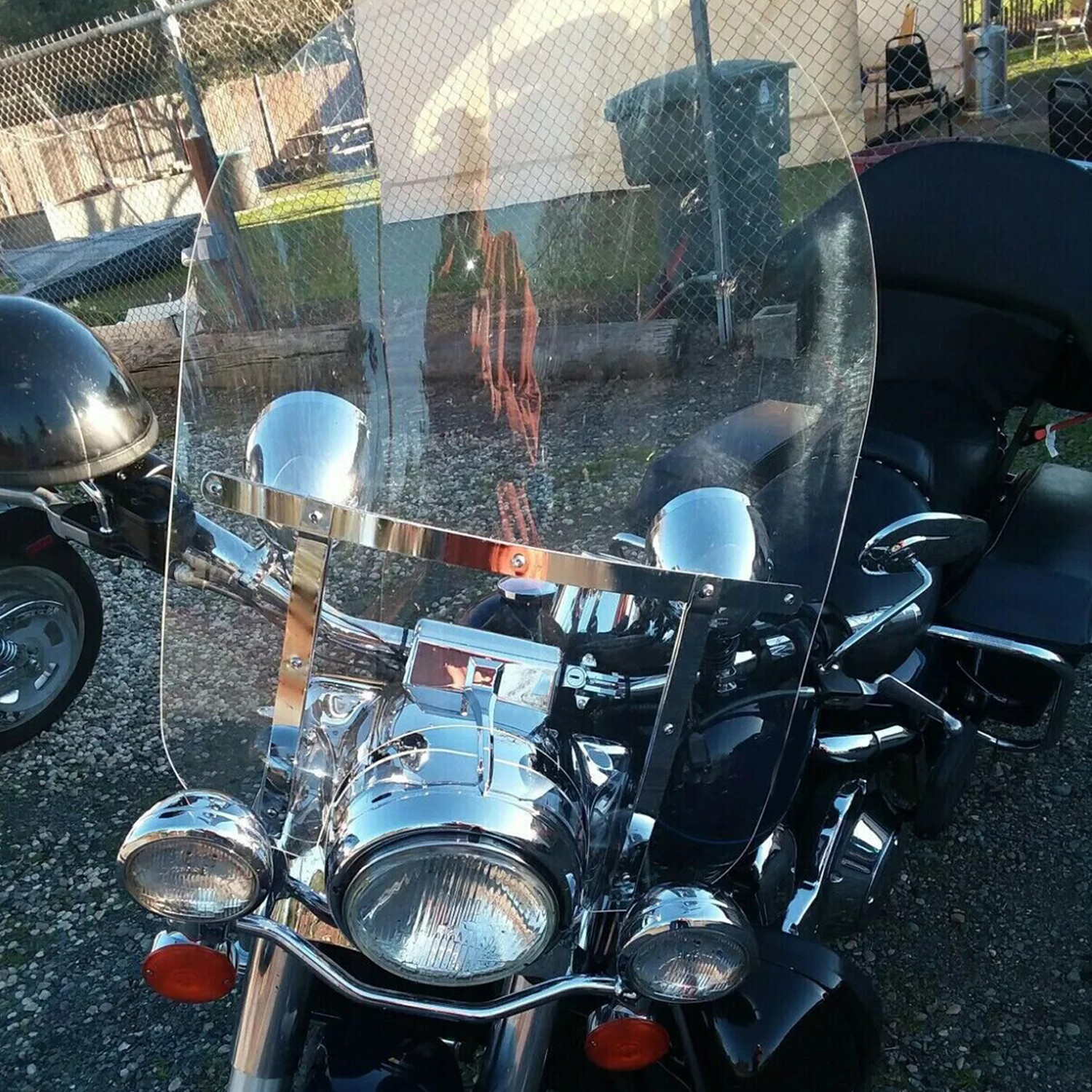 28” Clear Windshield Windscreen For Harley Touring Road King FLHR 1994-2024