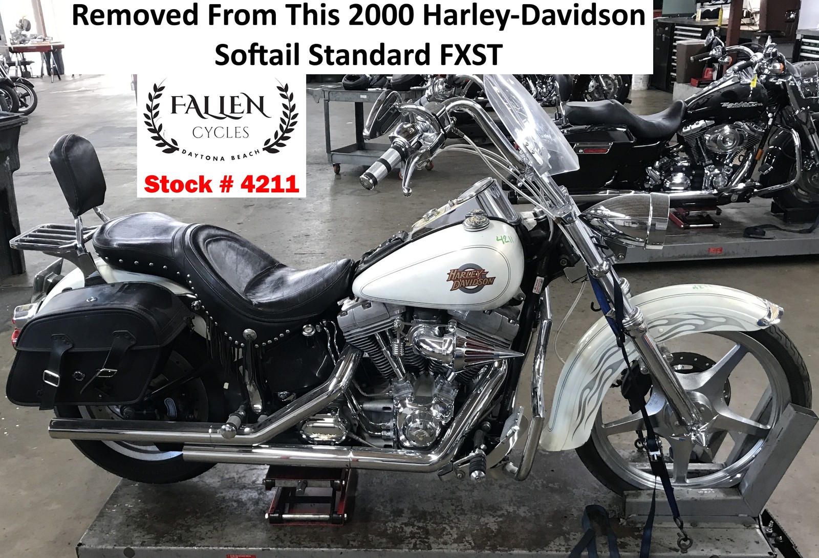 2000 Harley Softail Ignition Switch Knob + 2 KEYS 71450-04 VIDEO #4211