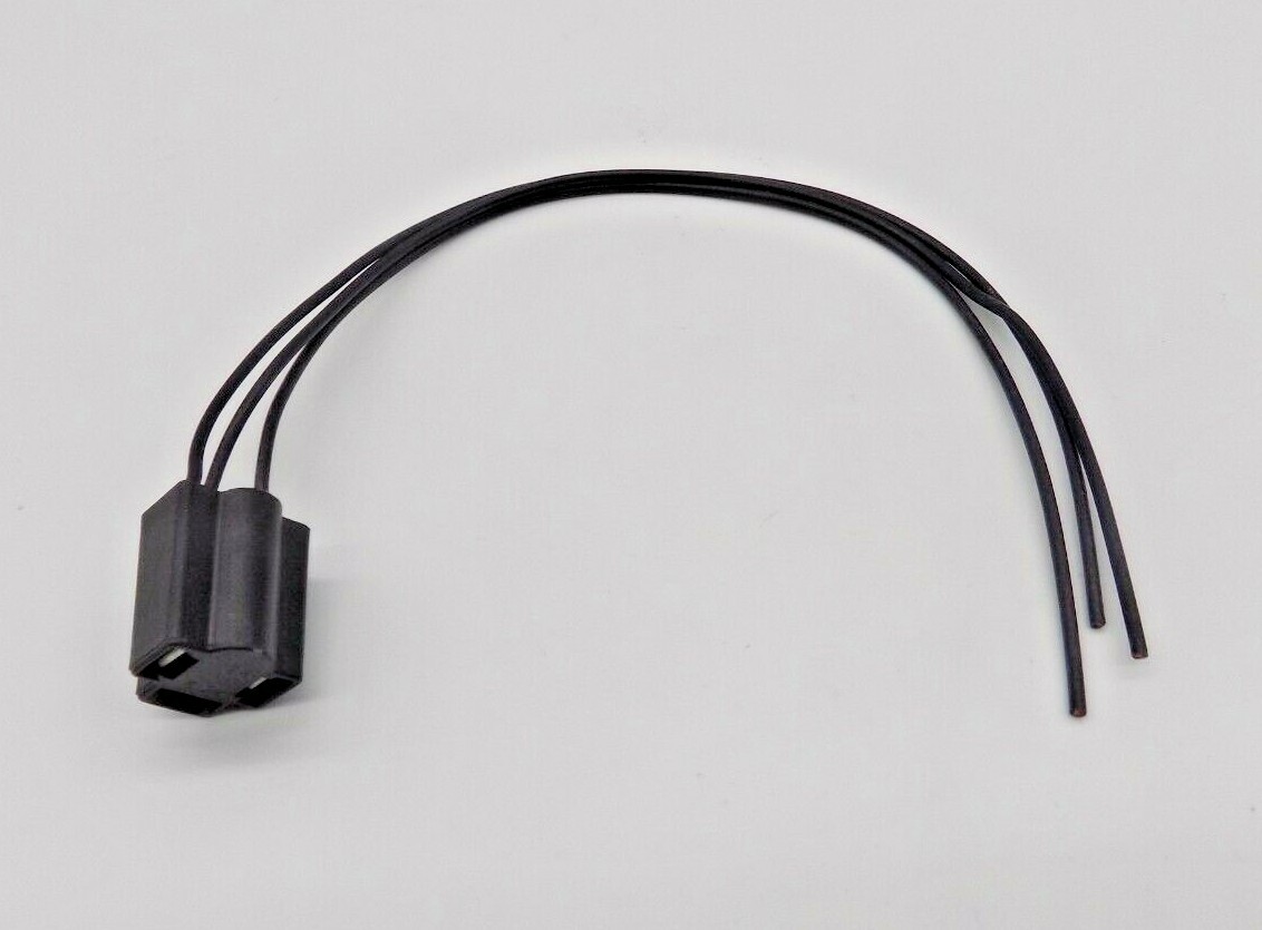 CUSTOM 3-WIRE HEADLIGHT WIRING CONNECTOR OEM 72047-71 HARLEY BIG-TWIN HEADLAMP