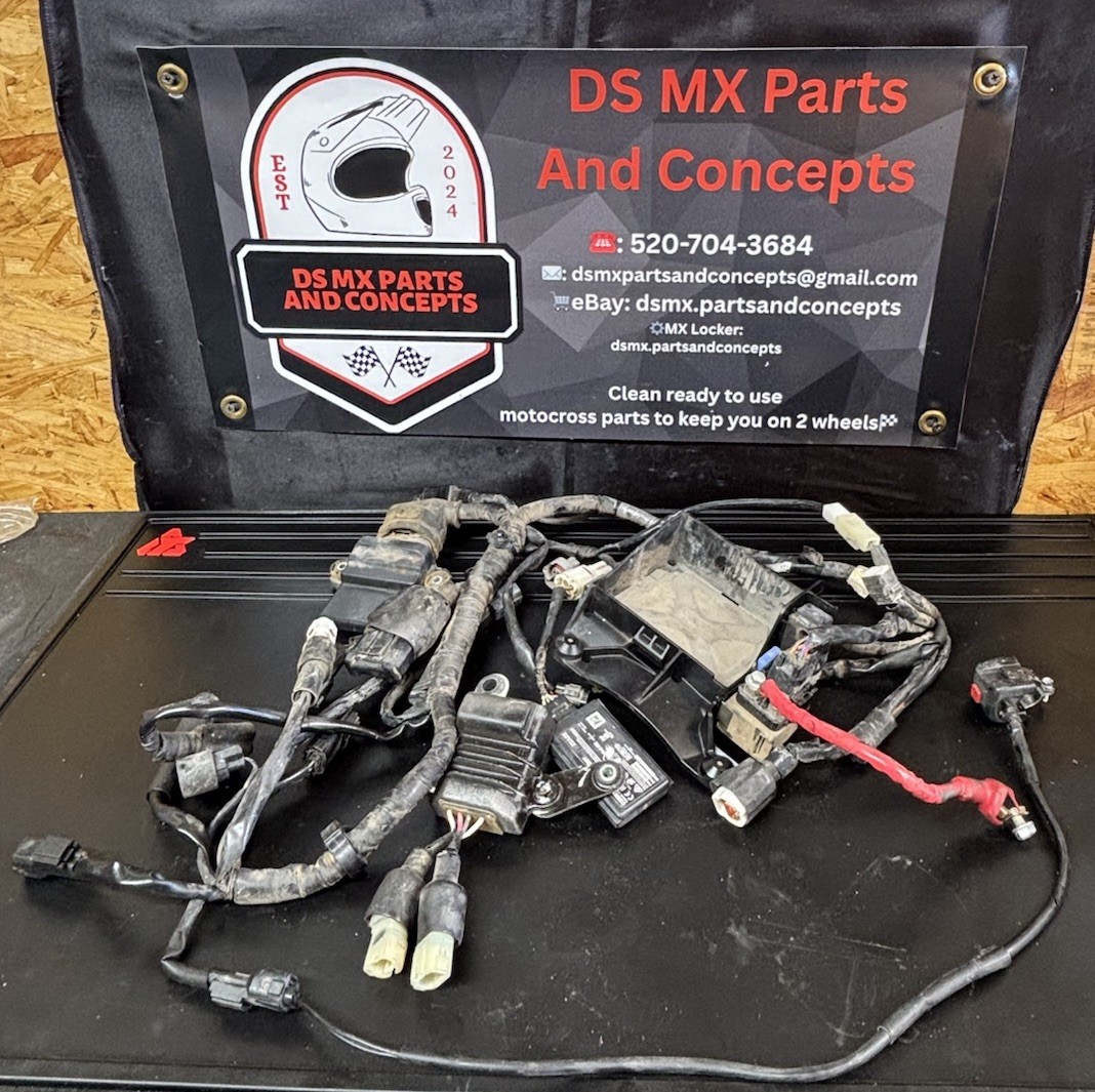 19-22 YAMAHA YZ250F OEM WIRING HARNESS CDI CONNECTIVITY UNIT LOOM