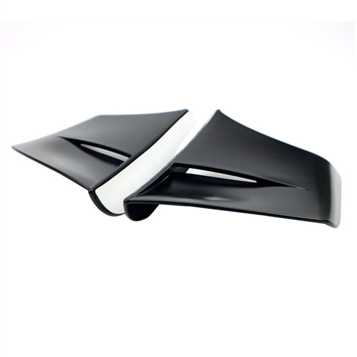 Side Winglet Air Deflector Spoiler Wing Kit Front Fairing Trim For Motorcycle