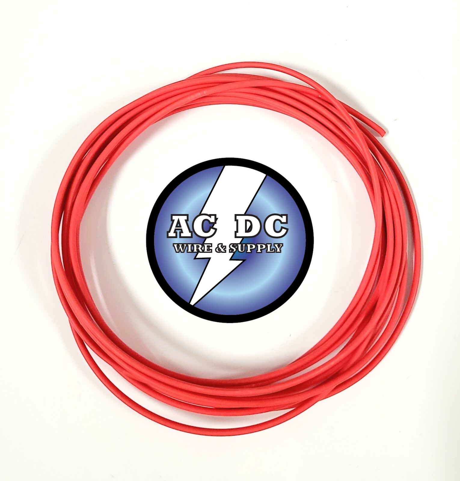 22 awg TXL HIGH TEMP AUTOMOTIVE POWER WIRE STRANDED COPPER USA – RED 25 FT