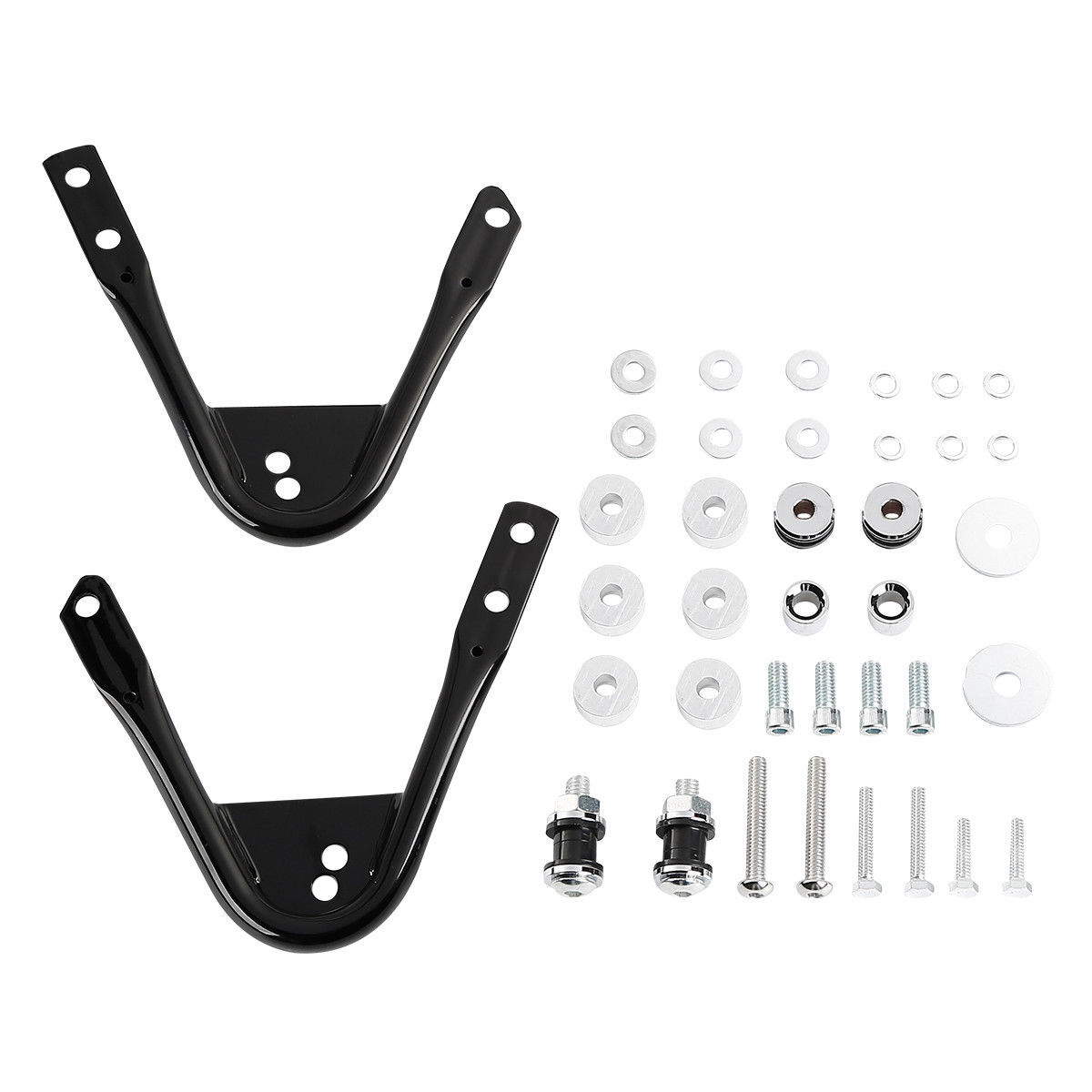 For 97-08 Harley Touring Quick Release Backrest Sissy Bar Docking Hardware Kits