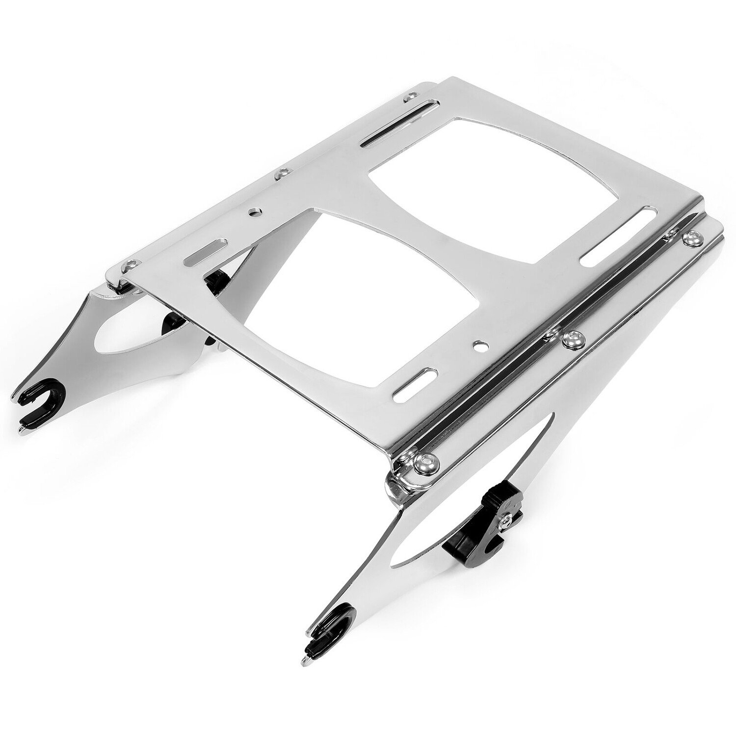 Detachable Tour Pack Mount Rack w/ Docking Hardware Kit For Harley Touring 09-13