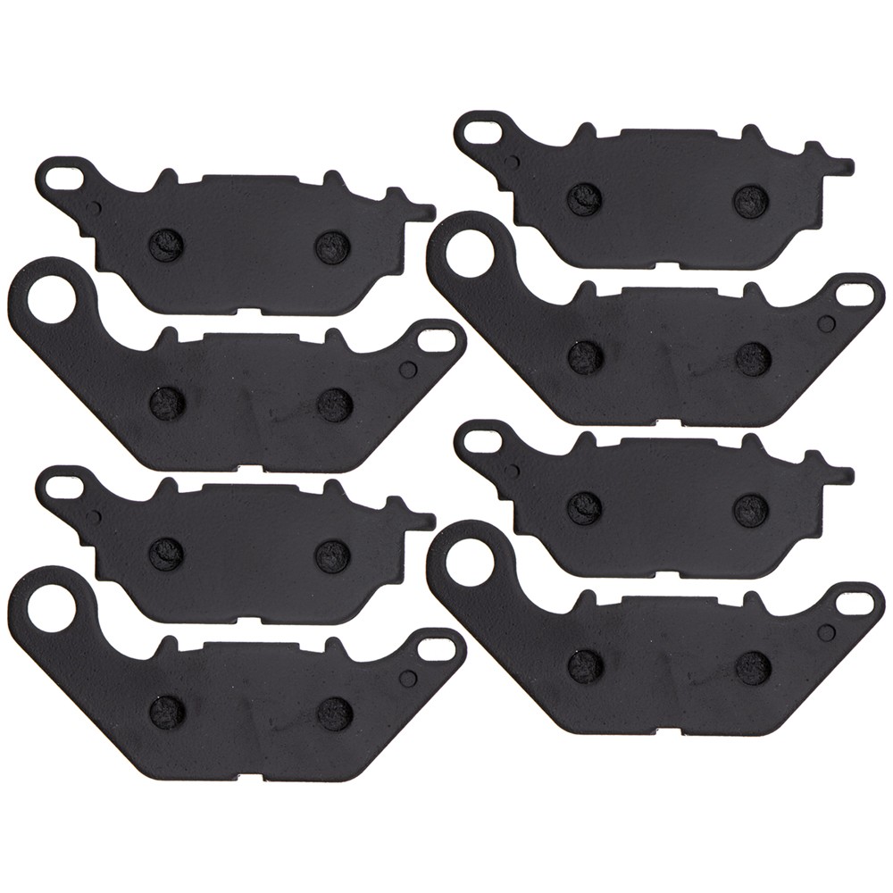 NICHE Brake Pad Set for Yamaha YZF R3 1WD-25806-00-00 Rear Semi-Metallic 4 Pack