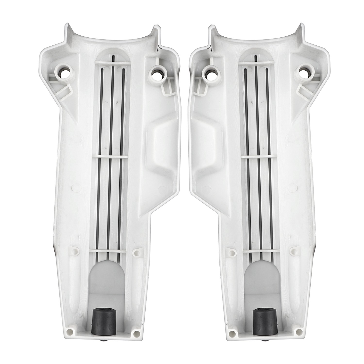 US Black Lower Fork Covers Upper Fork Slider Accent For Harley Road Street Glide